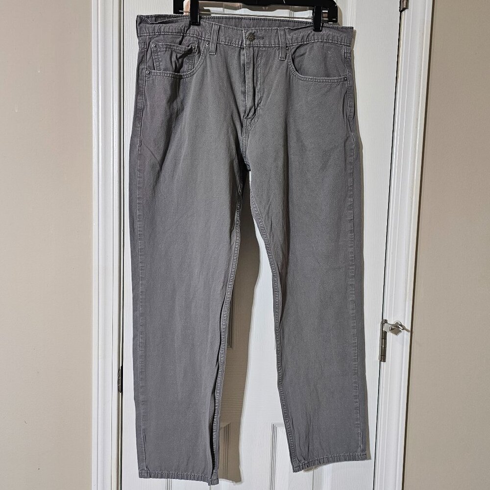 Levis 502 Mens Gray Jeans‎ - 36x29